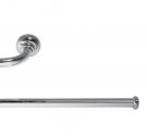 towel bar rod bent for the towel - wall mounted - metal high-quality, rust-resistant