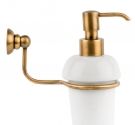 door dispenser for liquid soap-bath accessory to be fixed to the wall-bathroom complements hand-crafted brass-high quality