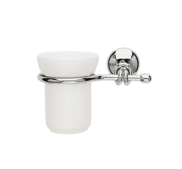 Bicchiere porta spazzolino ricambio accessori da bagno - Le Chic Arredamenti