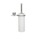 Suspended white ceramic wall scope for bathroom furniture - WEAVE LINE