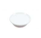 Ricambio porta sapone in ceramica bianca tondo diametro 12 cm - base 6,1 cm