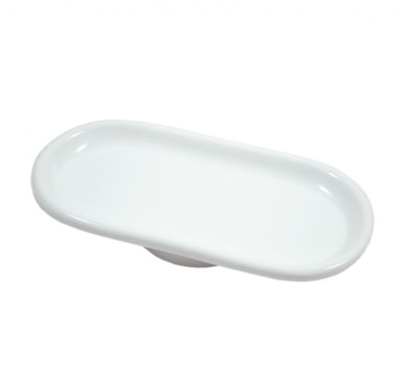 Soap holder ceramic double spare toilet accessories