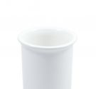 Tumbler toothbrush bathroom white ceramic - Italian Product - detail