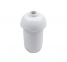 Dispenser bagno di ricambio per sapone in ceramica H 13 cm - diametro 6,3 cm