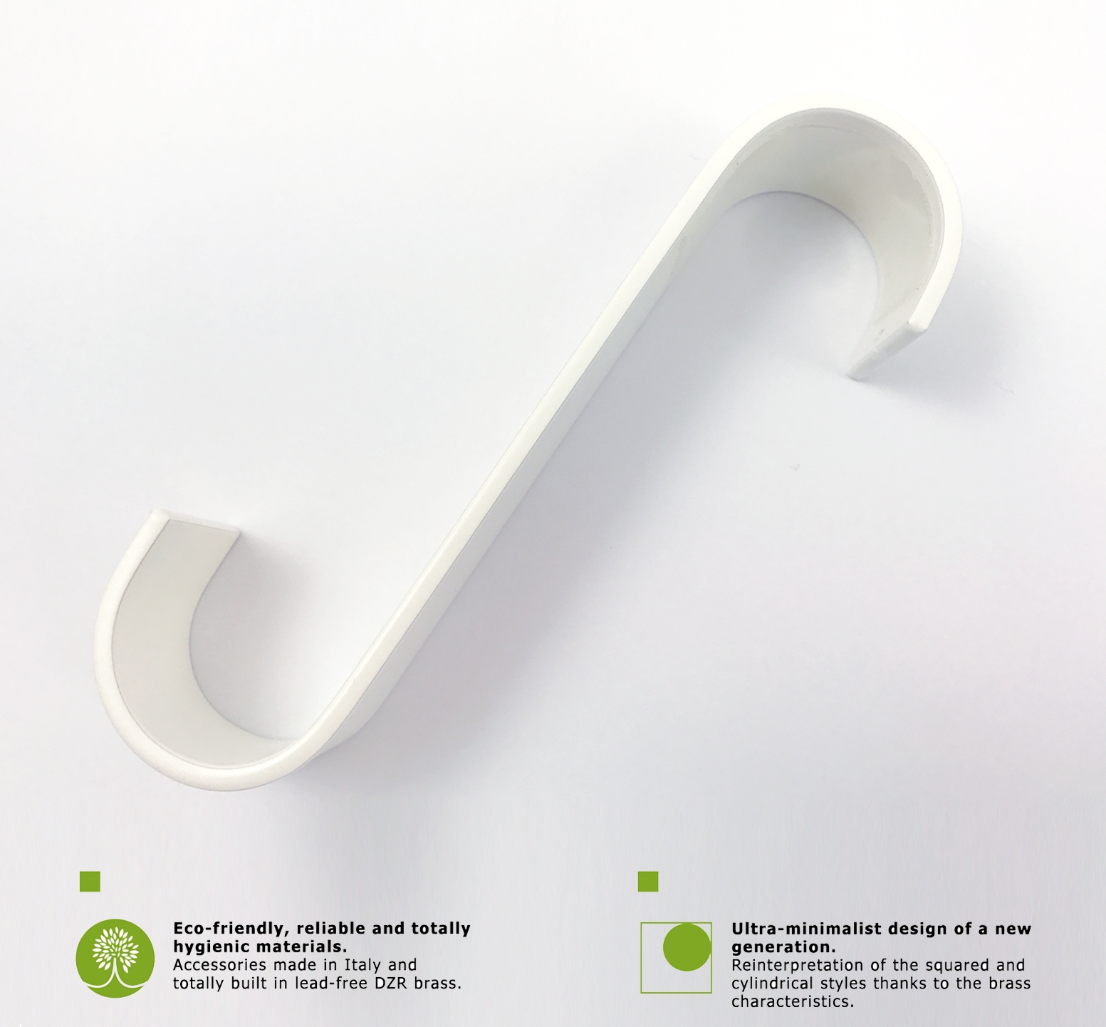 Furniture thermo furniture hook h.14 cm