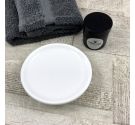 savon de rechange en céramique blanche pour les accessoires de salle de bain - salle de bain ameublement italien