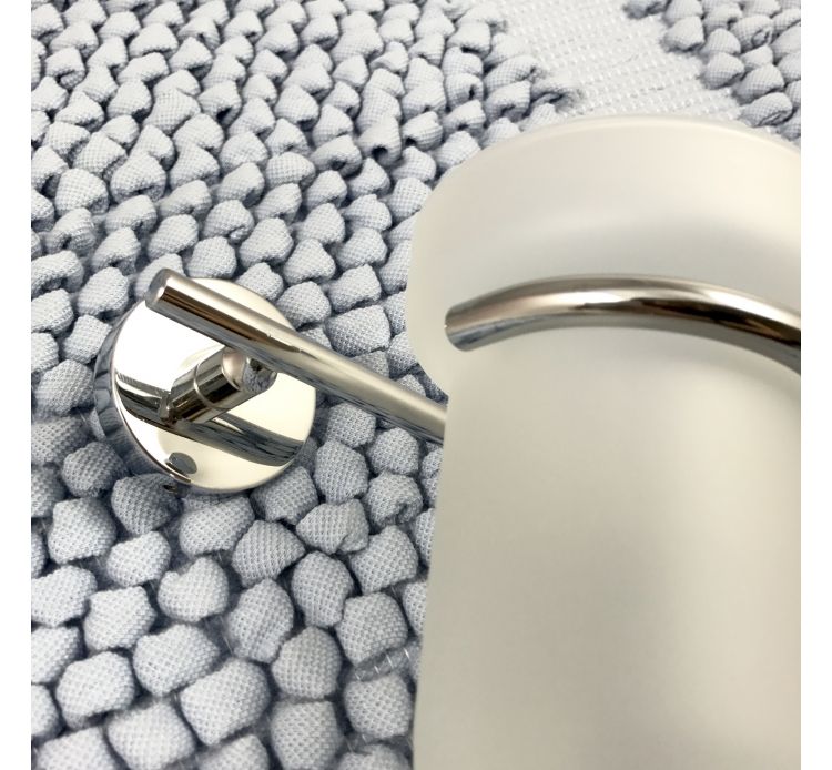 Accessori bagno di qualità artigianale porta bicchiere a parete per il bagno