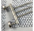 Door bath towel three rods jointed to fix to the wall rustproof brass-bath accessories craft