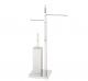 Bathroom planter door scope, paper door and single bidet wipe - Cube Line