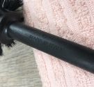 bristle replacement brush, bathroom - black plastic antipatterica - spare parts bathroom furniture