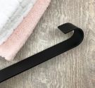 HOOK FOR WET TOWELS MATTE BLACK FINISH