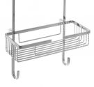 Grid storage single to hang on the shower - hooks-length double - square Elements Q. UBI - accessories bath 