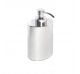 Liquid soap dispenser - oval shape - chromed brass