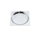 Soap holder Square surface chrome-plated brass