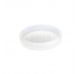Neutral satin glass bathroom sink soap case