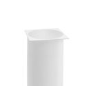 Round cup with square edge antibatterica for sweeps wc