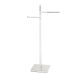 Multifunctional paper bath plantain and brass bidet wipe carrier - CUBE LINE