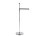 Piantana da bagno in stile classico porta salviette per bidet H 78 cm LINEA ONDA