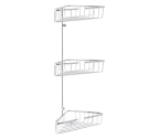 Container door objects triple shelf for shower-handcrafted quality product