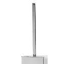 Free standing squared brass lavatory brush - Linea Cubo