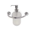 Dispenser da bagno per sapone liquido da mettere a parete-accessori da bagno artigianali- bagno stile classico made in italy