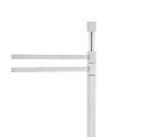 Standing by the bathroom towel rack-anti-rust-free-standing, space-saving