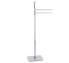 Standing by the bathroom towel rack-anti-rust-free-standing, space-saving