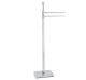 Piantana porta salviette bidet H 75 cm - base 12 x 18 cm - PIANTANE SALVASPAZIO
