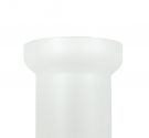 ricambio per accessori da bagno-porta spazzolino da denti in vetro satinato-qualità made in Italy-arredamento da bagno