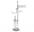 Floor lamp, English style toilet brush holder ceramic, paper holder, soap holder and towel rack, bidet - SPRING