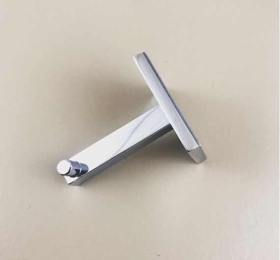 Hanger to be fixed to incollo bathrobe door in rust-proof steel design and quality made in Italy