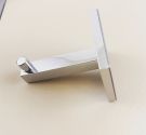 Bathroom hanger to be fixed to neck without holes sink door steel anti rust design and quality made in Italy