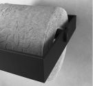 Porta carta igienica per arredamento da bagno stile industriale design e qualità 100% made in Italy colore matte arredobagno