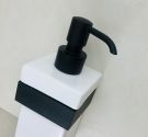 Liquid soap dispenser to be fixed to the wall for bathroom furniture design idearredobagno