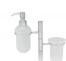 Complement the door glass for toothbrushes and soap dispenser. - SPRING