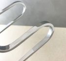 Contenitore portaoggetti con cestello doppio da appendere con ganci protetti da gomma anti-urto - accessori bagno qualità