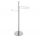 Piantana porta salviette bidet e rotolo carta H 79 cm base 20 cm - LINEA MINIMAL