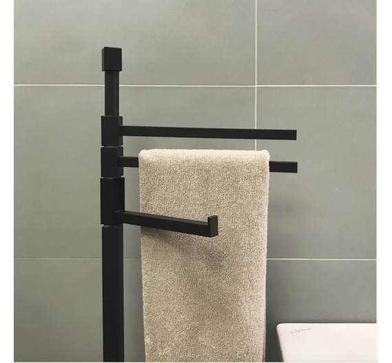 Porta carta igienica e porta asciugamani da bidet da terra per arredare il bagno - complementi d'arredo di design Made In Italy