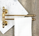 Porte-serviettes de bidet à fixer au mur dans le style classique durabilité et élégance accessoires de salle de bains made in