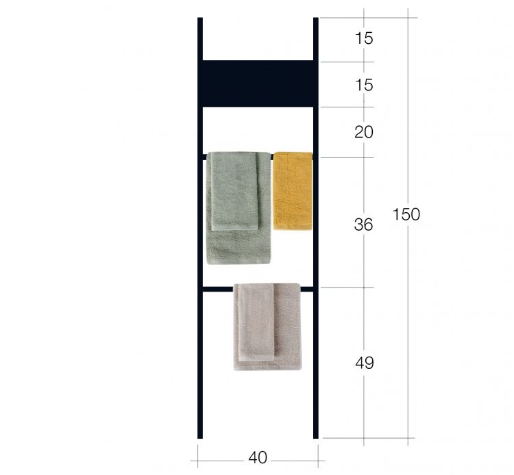 scaletta-porta-salviette-e-asciugamano-da-bagno-con-contenitore-porta -spugne-e-saponi-funzionalità-e-design-in-bagno