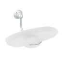 Ceramic soap door suspended on bathroom wall - SPRING LINE