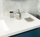 bicchiere in acciaio per spazzolini da denti complementi di arredamento per il bagno lavabo funzionale e raffinato con idearredo