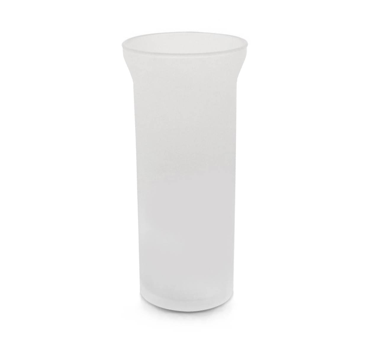 Replacemente toilet brush tube frosted glass