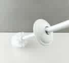 Replacement handle for purpose toilet complete with handle and anti-bacterial plastic bristle bath spare parts