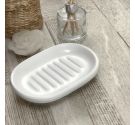 Lampadaire de style anglais de salle de bains de style classique, barre à serviettes et du savon en céramique blanc - meuble de