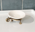 Soap holder from the support to complete the furniture of the bathroom collection-bath Tangle-the exclusive production