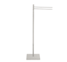 Free standing towel rack three straight arms