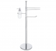 Piantana porta carta salviette e dispenser H 79 cm base 20 cm - LINEA MINIMAL