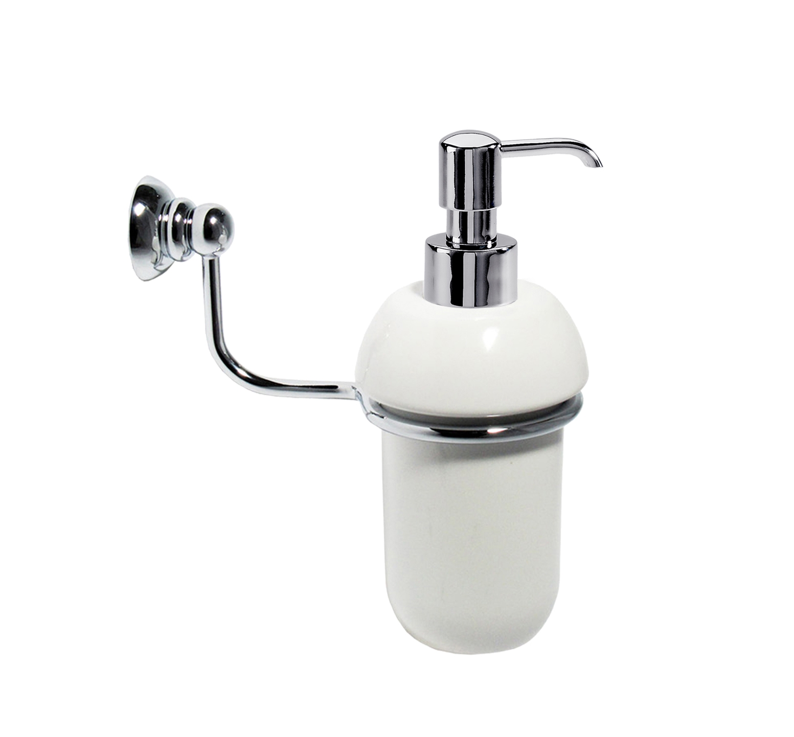 Porta dispenser per sapone liquido da bagno a parete - LINEA PRIMAVERA
