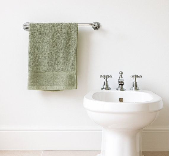 un porte-serviette pour bidet-classic-style-printemps-collection d'accessoires de salle de bains en laiton de haute qualité